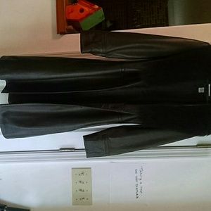 Women's Genuine Lambskin Trench Coat